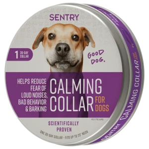 <strong>Sentry</strong> Calming Collar for Dogs, Collar Calmante con Feromonas para Perros, 30 días duración