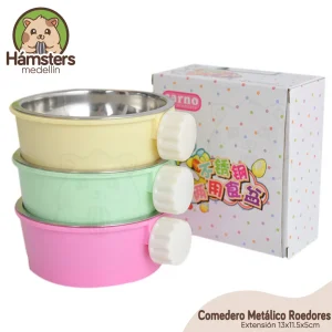 Comedero Metálico Roedores