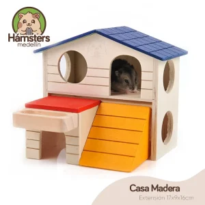 Casa Hámster-Roedores Madera