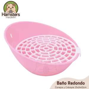 Baño Esquinero Redondo  Cobayas y Conejos