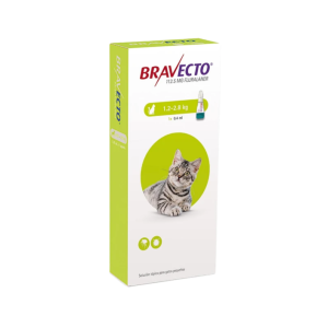 Bravecto Gato 1.2-2.8 Kg