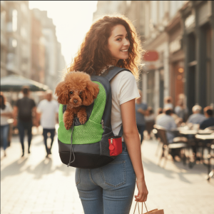 Cargador tipo morral de malla (pequeño)