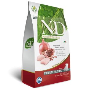 N&D Prime Cachorro Mediano De Pollo 2,5 kg