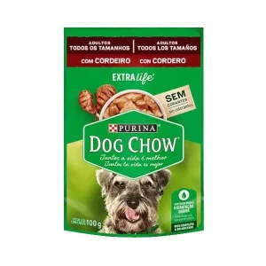 DOG CHOW Adultos todos los tamaños CORDERO Pouch