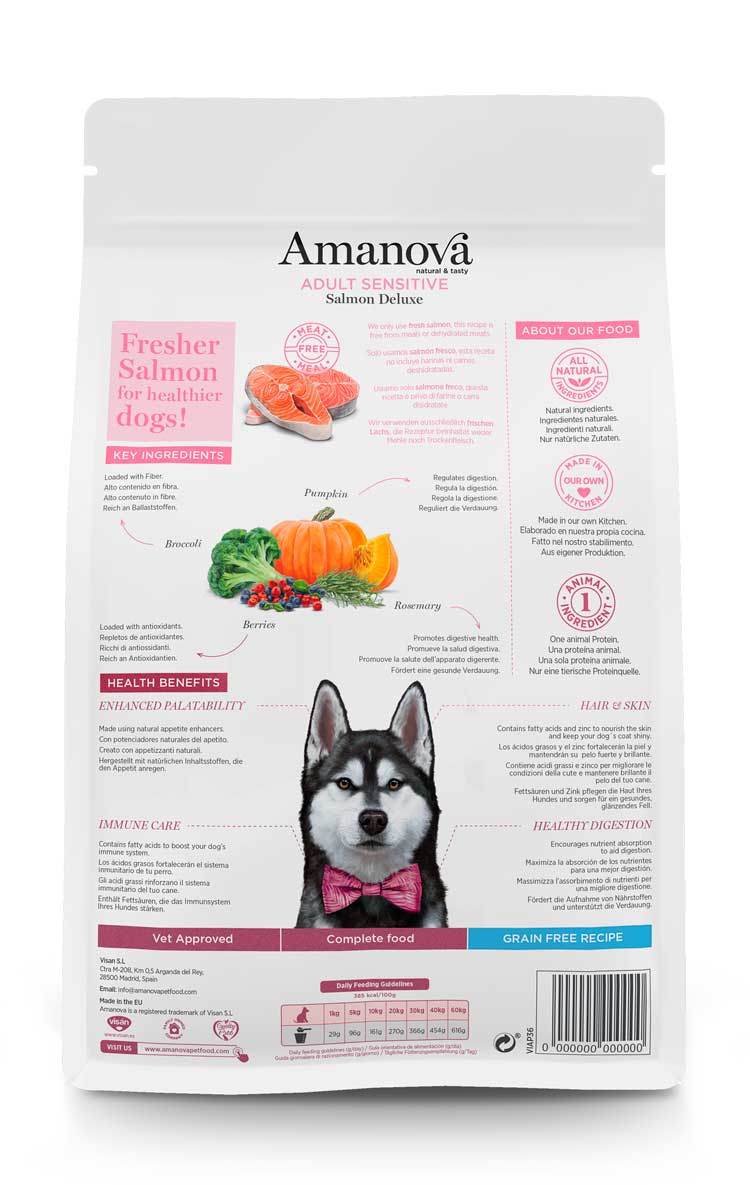Amanova Adult Sensitive Salmón - Imagen 2