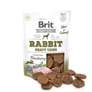 Brit Care Jerky Rabbit Meaty Coins 80 Gr