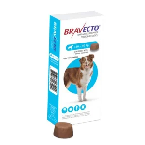 Bravecto  20 a 40kg Azul 3 Meses