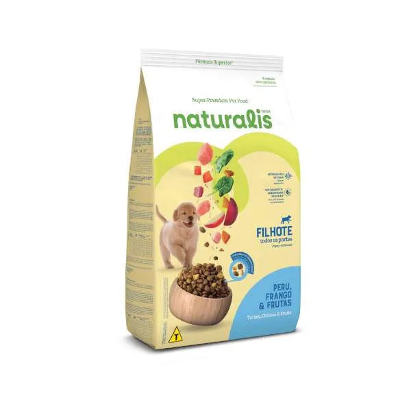 Comida para Perro NATURALIS PUPPY CHICKEN TURKEY AND FRUITS ALL BREEDS