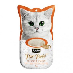 Kit Cat purr Puree Chicken & Salmon