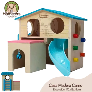 Casa Hámster-Roedores Madera