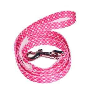 <strong>Coastal</strong> Styles Pink Dots, Correa/Trailla Reflectante para Perros, Medidas: 1,8 mt de largo, Tallas: M, L