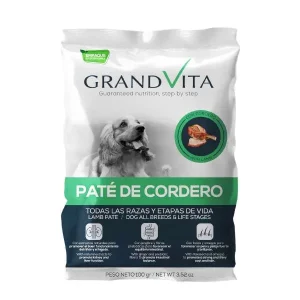 GRAND VITA PATE DE CORDERO PERRO 100 GRS