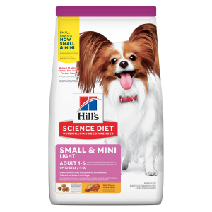 HILLS SCIENCE DIET PARA PERROS PEQUEÑOS Y MINIATURA ADULT SMALL PAWS LIGHT