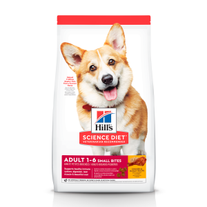 Comida para perros adultos Hills Small Bites sabor a pollo