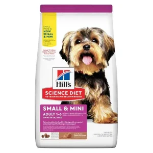 HILLS SCIENCE DIET ADULT SMALL AND MINI Cordero y Arroz Integral