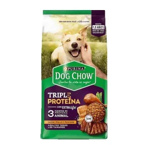 DOG CHOW PERROS ADULTOS TRIPLE PROTEINA