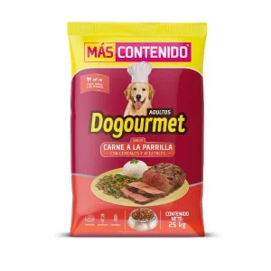 Comida para perros DOGOURMET carne parrilla x 25 kg