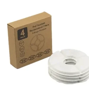 Filtro para Fuente de Agua Redondo 4 unidades