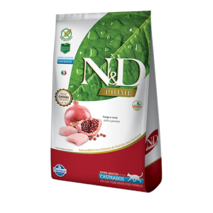 N&D Prime Feline Adult Castrado pollo y granada 1.5 Kg