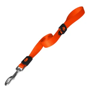 <strong>DOCO</strong> Signature Naranja, Correa de Polyester para Perros, Tallas M, L, XL