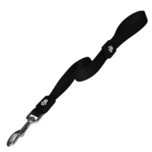 <strong>DOCO</strong> Signature Negra, Correa de Polyester para Perros, Tallas M, L, XL