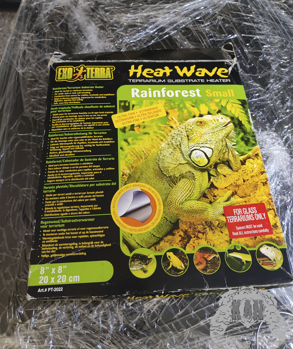 Exoterra – Placa termica Tropical 4W – heat wave rainforest (AGOTADO) - Imagen 2