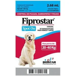 FIPROSTAR 20A40 KG (PIPETA)