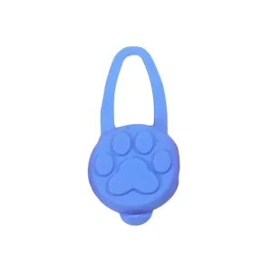 <strong>Guau!</strong> Colgante Luminoso para Mascota, Color Azul