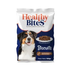 HEALTHY BITES BISCUITS PERRO sobre por 100 gr