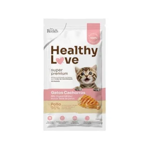 Comida Húmeda para gatos Healthy Love Gatos cachorros x 6 sobres de 100gr c/u