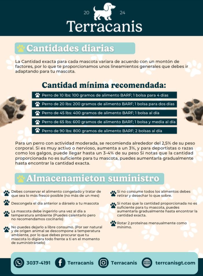 TERRACANIS COMBO BARF RES 28 UNIDADES - Imagen 3