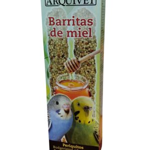 Barritas de miel para periquitos