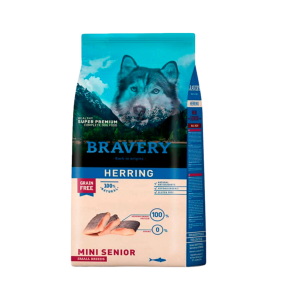 BRAVERY HERRING SENIOR SMALL BREEDS 2KG