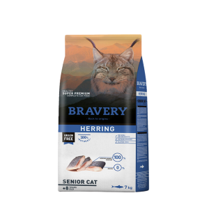 BRAVERY HERRING SENIOR CAT 7Kg