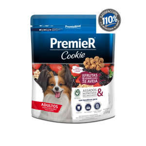 PremieR Cookie Perro Adulto Raza Pequeña – Frutos Rojos y Avena 250 Gr