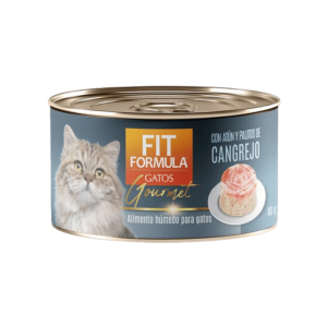 Fit Formula Gourmet Atún y Palitos de Cangrejo Lata 80 g