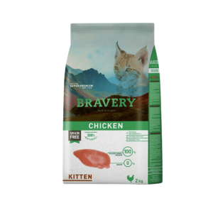 Bravery Kitten Chicken Cat 2 kg