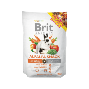 Brit Animals Alfalfa Snack Para Roedores 100 gr