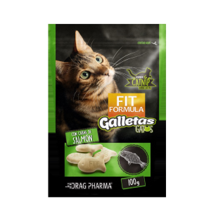 Fit Formula Galletas Para Gatos Sabor Salmon