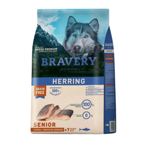 Bravery Herring Senior Large/Medium Breeds 4 Kg