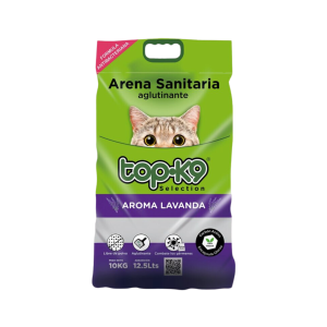 Arena Sanitaria TopK9 – Aroma Lavanda 10 Kg