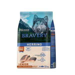 Bravery Herring Senior Medium/Large Breeds 12 Kg