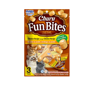 Churu Fun Bites Chicken Recipe wraps 3 Pack