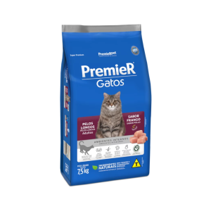 PremieR Gatos Pelos Largo Adulto Pollo 1,5 Kg