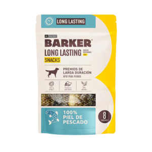 Barker Snack Piel de Pescado Para Perros (8 unidades)