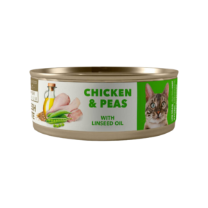 Amity Lata Pollo y Guisantes Gato Adulto 80 G