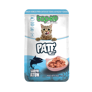 Topk9 Sachet Paté Deli sabor Atún 85g