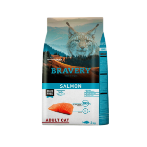 Bravery Salmon Adult Cat Sterilized 2 kg