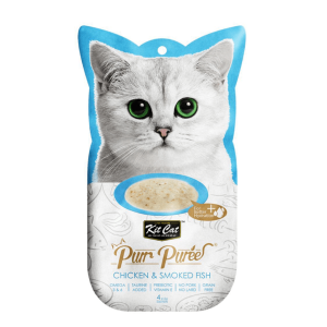 Kit Cat Purr Puree Chicken & Smoked Fish