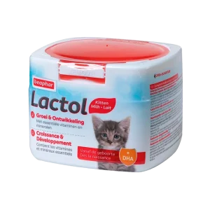 <strong>Beaphar</strong> Lactol Kitten Milk, Sustituto Lácteo Completo en Polvo para Gatitos, pote de 250 gr